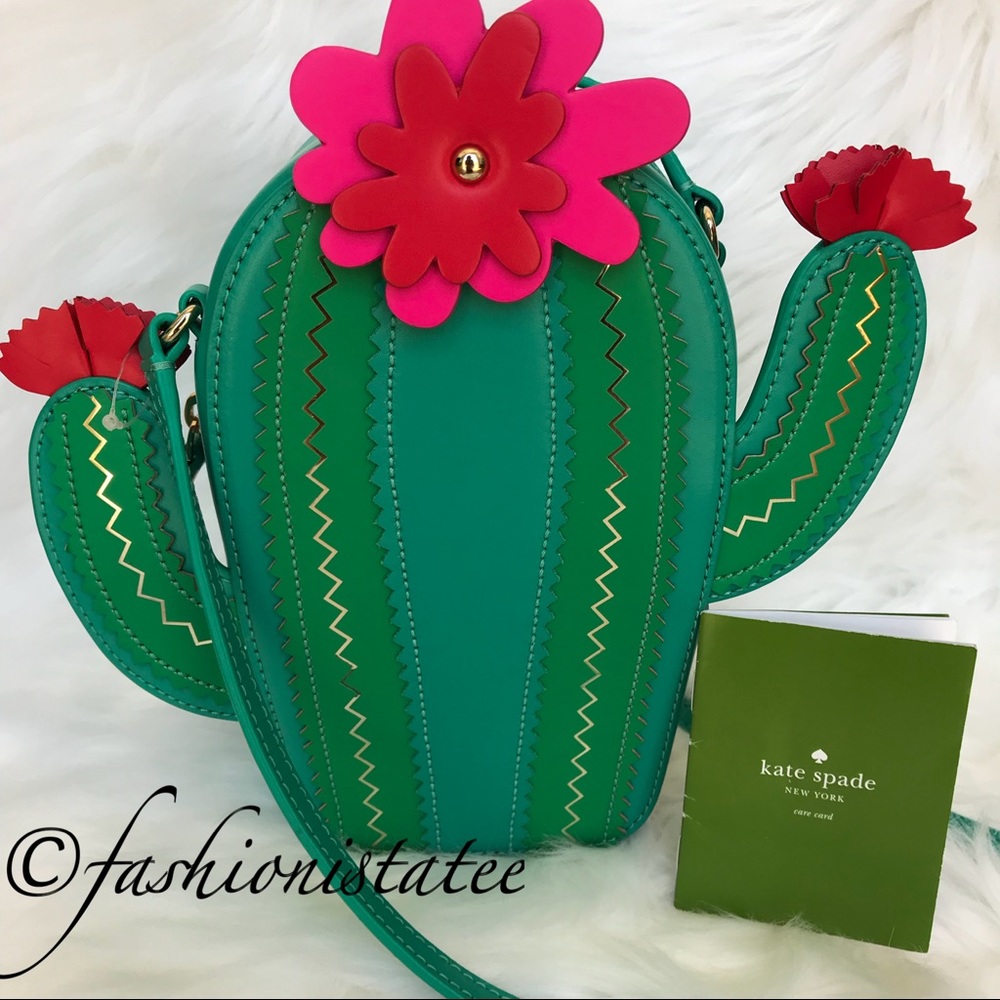 NWT KATE SPADE NEW HORIZONS CACTUS CROSSBODY BAG - Picture 1 of 8
